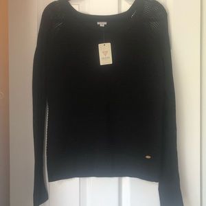 GUESS Black Sweater Medium NWT